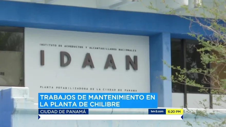 Culminan trabajos de mantenimiento en la planta potabilizadora de Chilibre