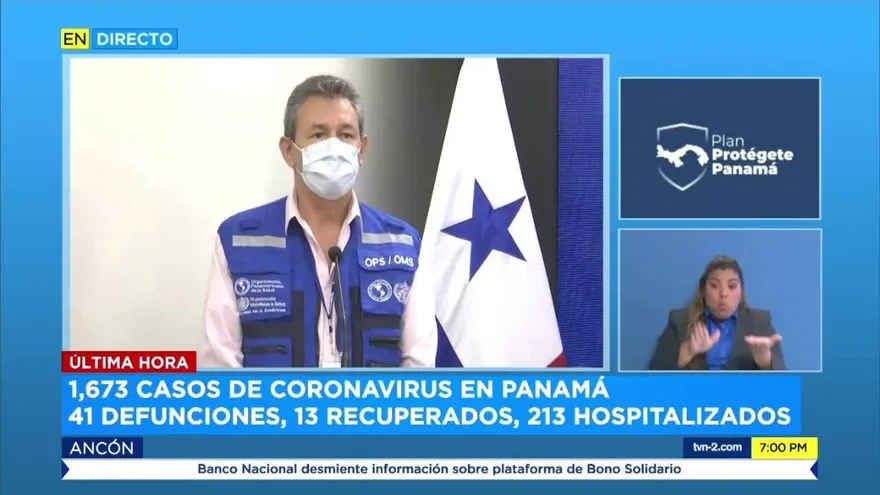 Representante de la OMS en Panamá habla sobre el comportamiento del COVID-19
