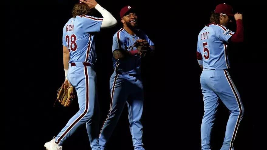 MLB resultados| Edmundo Sosa y Phillies atestiguan el recital de jonrones de Kyle Schwarber
