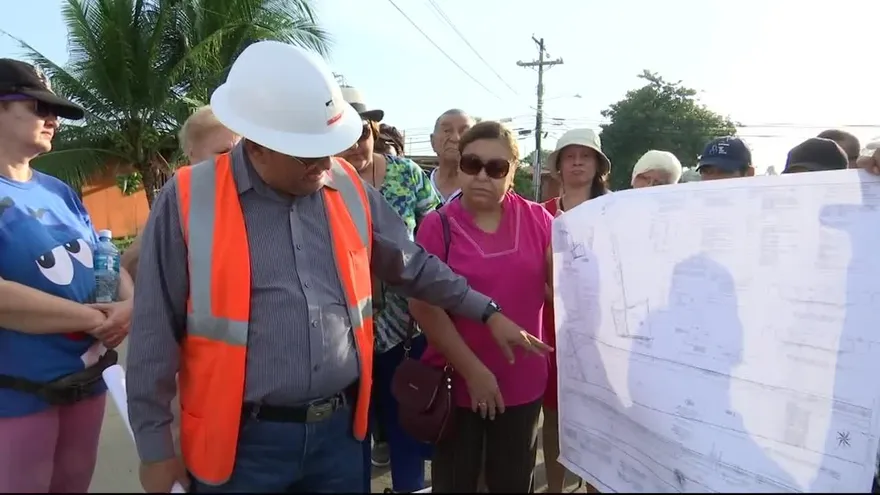 Protestan en Las Acacias en contra de un proyecto en construcción