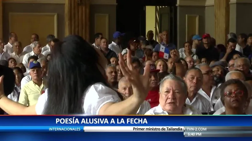 Egresados del Instituto Nacional rinden honor a los caídos el 9 de enero