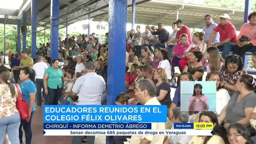 Docentes del Félix Olivares Contreras denuncian incumplimiento de acuerdos por el Meduca