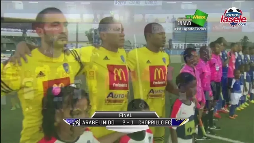 Árabe Unido derrotó 2-1 a Chorrillo FC