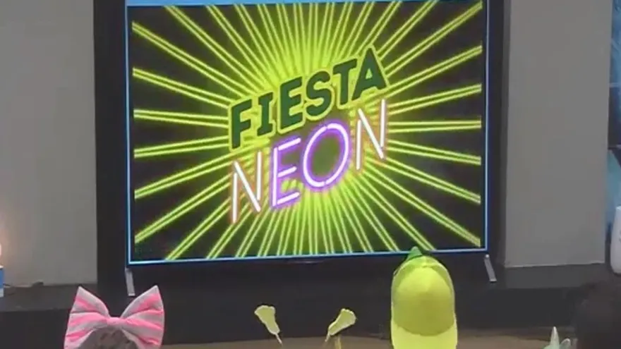 Disfrutaron la fiesta Neon