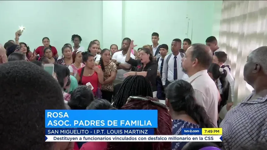 Estudiantes del Colegio Louis Martinz sin poder utilizar los talleres