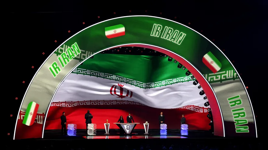 Selección de Irán en el sorteo del Mundial