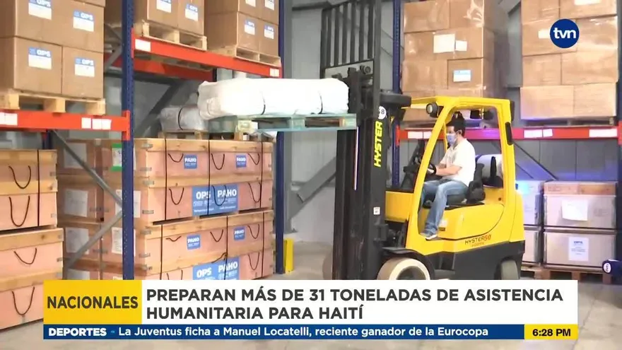 Panamá sigue funcionando como hub logístico humanitario