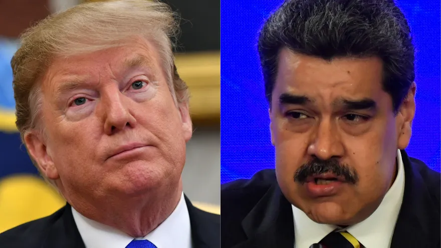 Donald Trump y Nicolás Maduro