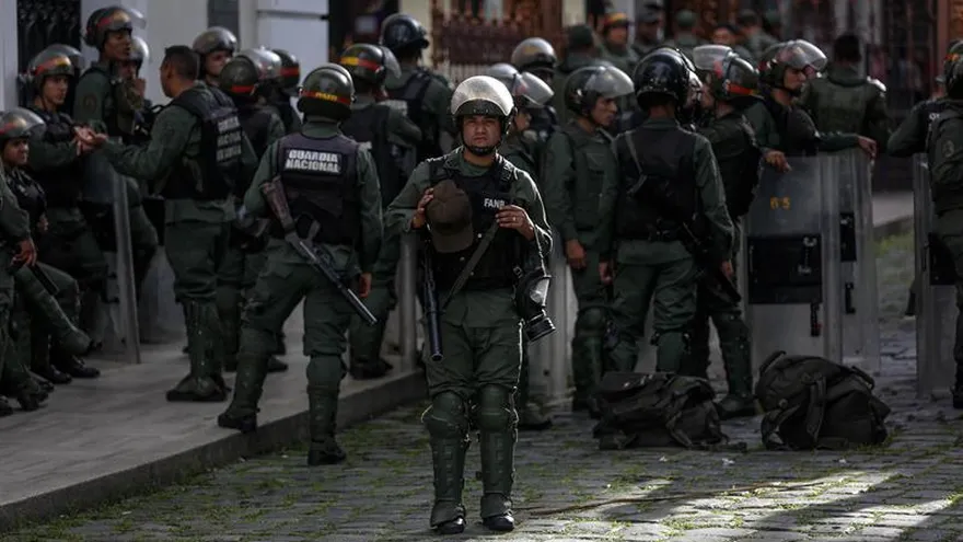 Imagen de archivo de soldados de la Guardia Nacional Bolivariana (GNB).