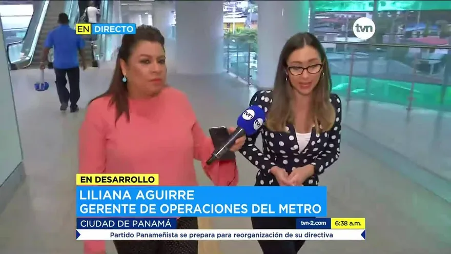 Recorrido en la Línea 2 del Metro de Panamá