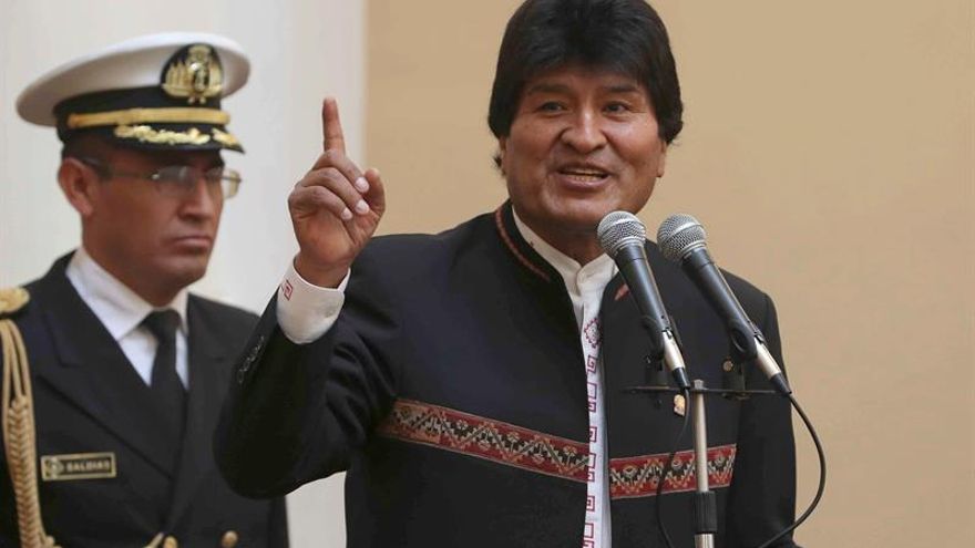El presidente de Bolivia, Evo Morales.