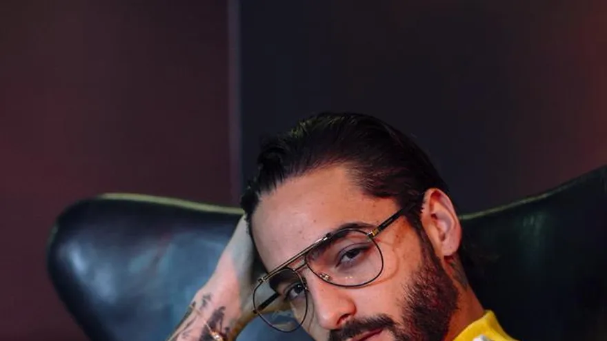 El cantante colombiano Maluma posa durante una entrevista con Efe en Los Ángeles, Estados Unidos.