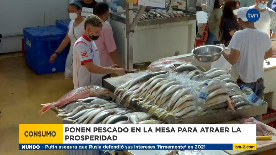 La tradición de productos del mar en la fiesta de fin de año