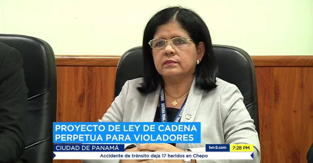 Fiscales consideran que Panamá no está listo para cadena perpetua