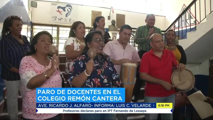Paro en el colegio Remón Cantera cumple su primer día