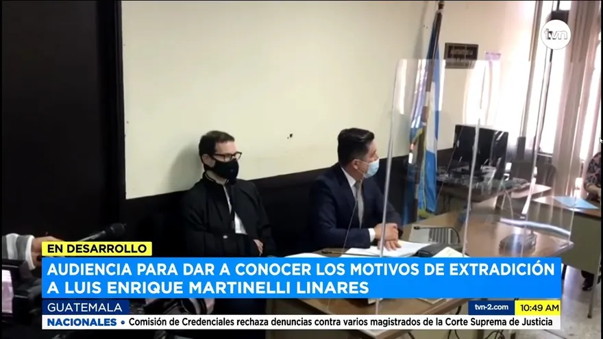 Detalles sobre la audiencia a Luis Enrique Martinelli Linares