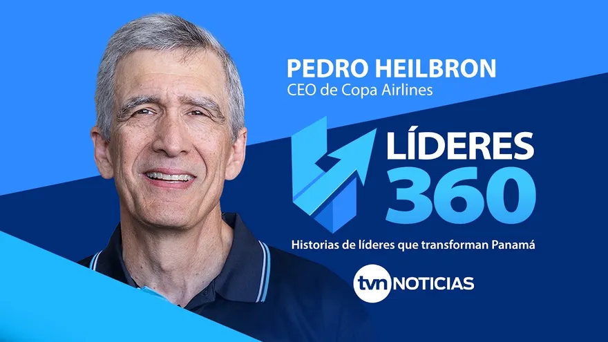 PEDRO HEILBRON (CEO de Copa Airlines ) - LÍDERES 360 | TVN Noticias