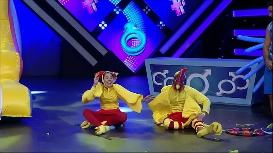 Todos los guerreros se divirtieron jugando la Gallinita Ciega