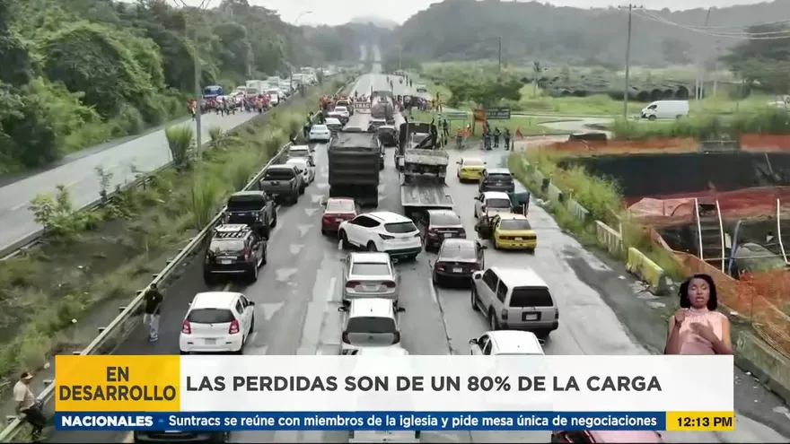 Merca Panamá afectado por cierre en todo el país