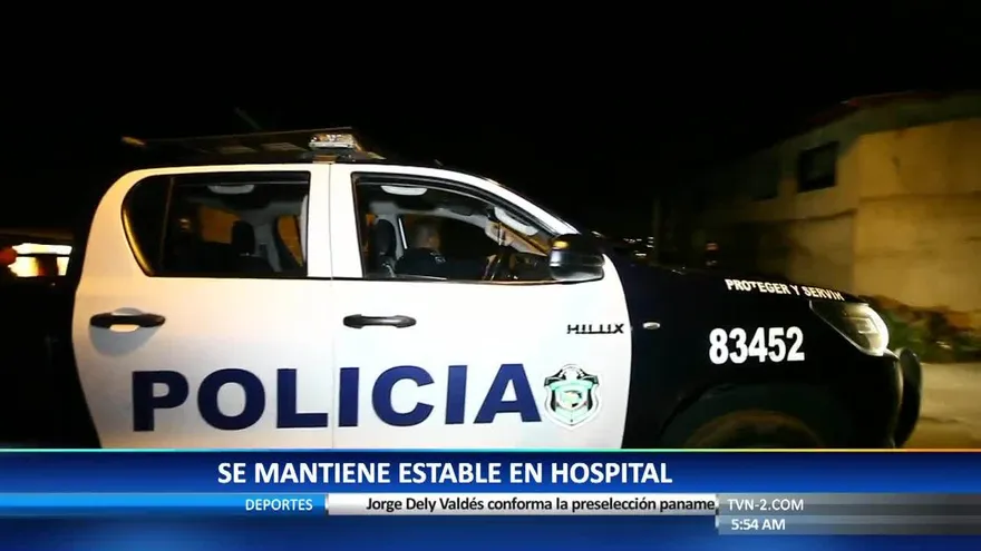 Policía herido en una balacera en Alcalde Díaz