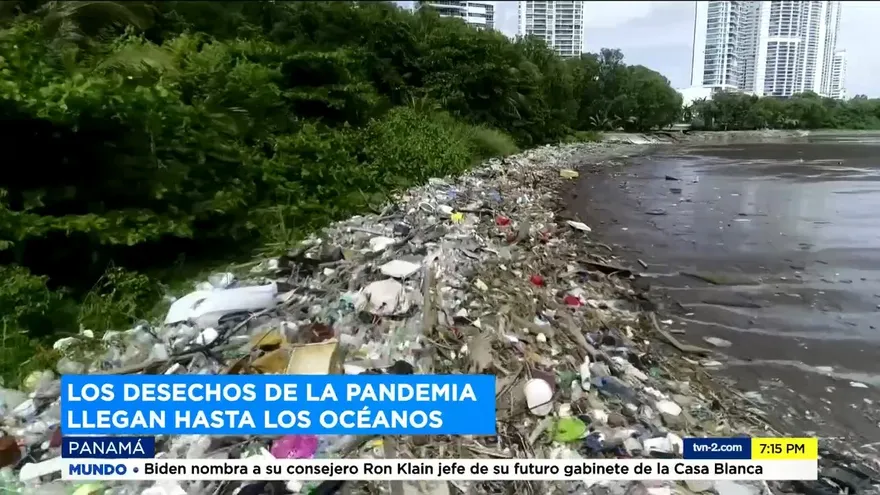 Los desechos de la pandemia llegan hasta los océanos