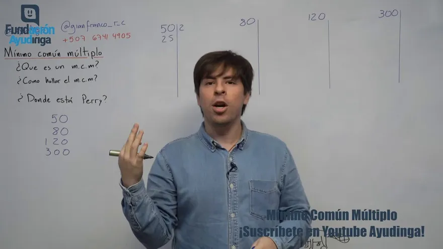 Ayudinga Matemáticas 9° - Mínimo Común Múltiplo - Parte I 21 de mayo de 2020