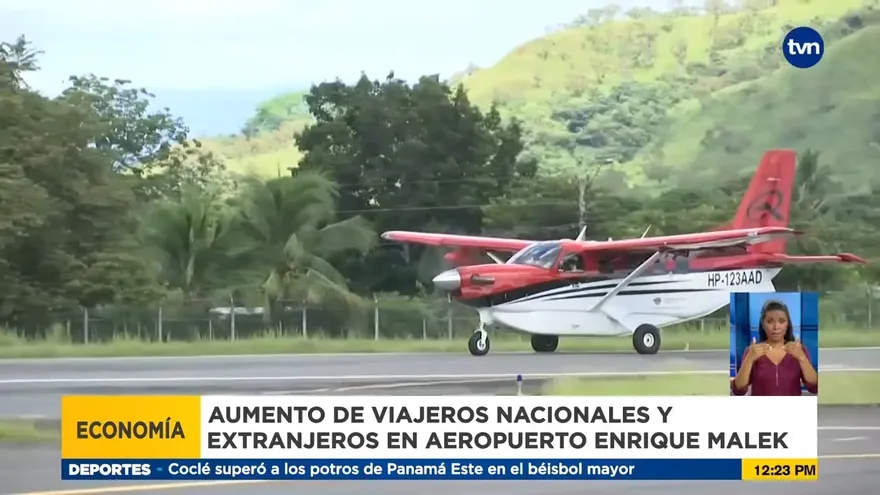 Aumentan pasajeros en aeropuerto de Chiriquí