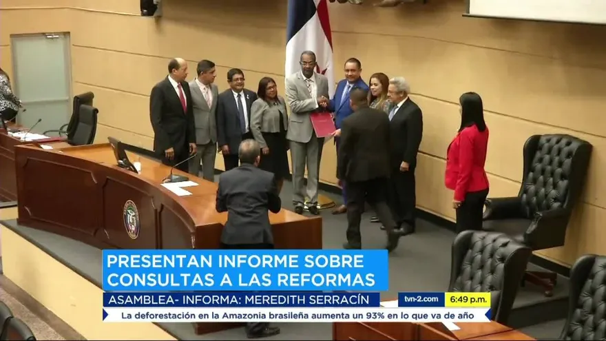 Presentan ante el Pleno de la Asamblea el paquete de reformas a la Constitución