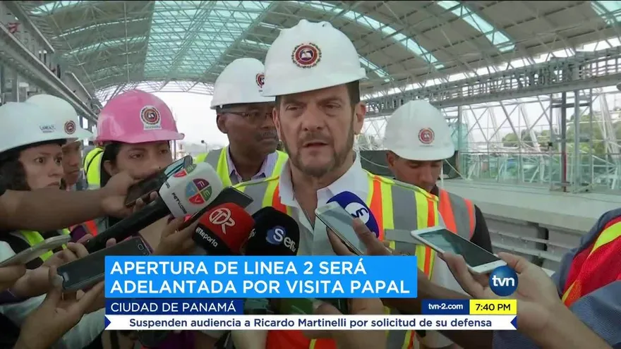 Línea 2 del Metro estará lista para la JMJ 2019