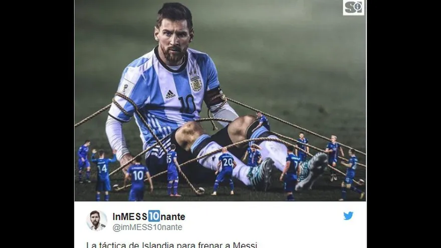 Memes tras el partido entre Argentina e Islandia