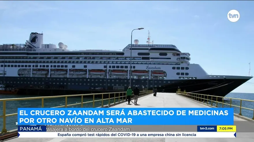 Crucero con 1,500 pasajeros que no ha podido encontrar puerto pasará por Panamá