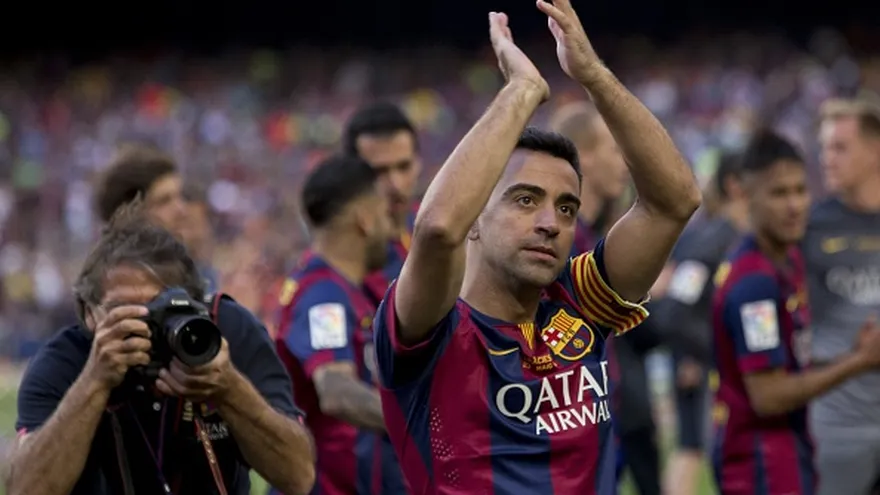 Xavi vivió momentos memorables como jugador del Barcelona