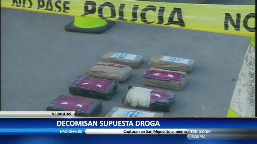 Decomisan droga en Veraguas