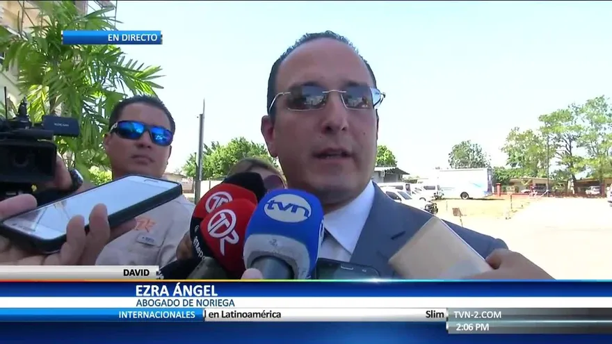 Abogado de Noriega llega a audiencia en Chiriquí