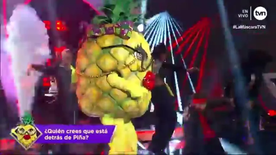 Piña presentación segundo show "La Máscara"