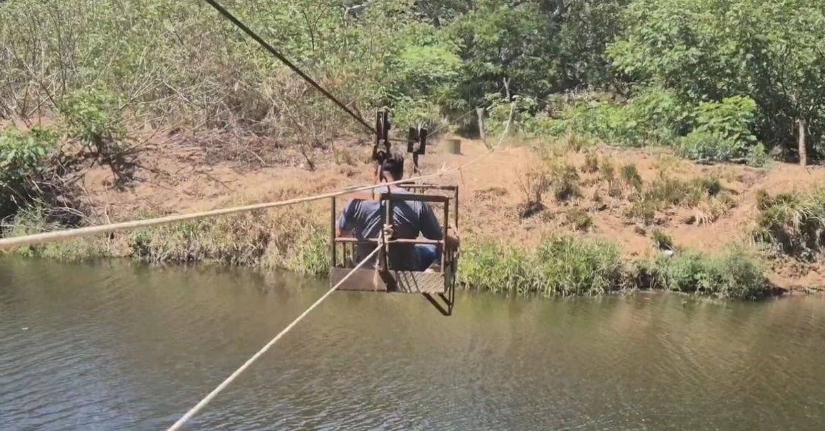 Sin puente y con riesgo diario, así viven quienes dependen del 'carricoche' en Parita