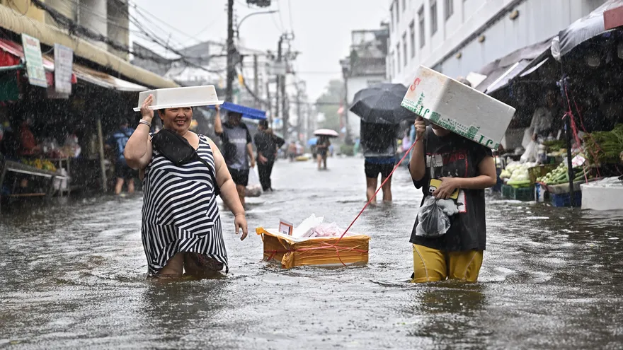 Inundaciones devastadoras causan estragos en Tailandia y Birmania