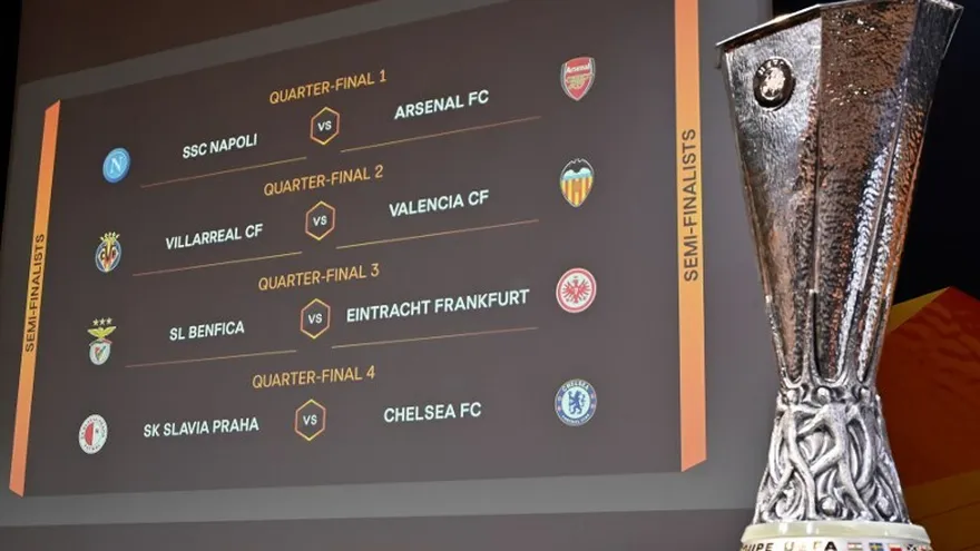 Villarreal y Valencia protagonizan derbi regional en cuartos de Europa League