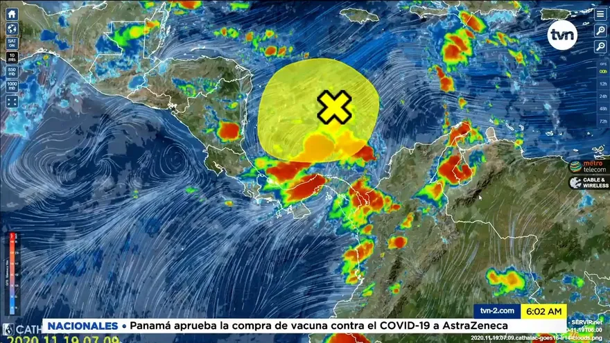 Pronóstico del tiempo para este jueves 19 de noviembre