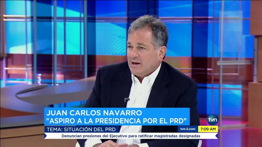 Navarro aspirará a la  presidencia