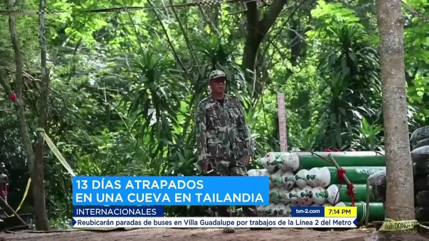 Niños atrapados en cueva de Tailandia podrían estar 20 días sin salir del lugar