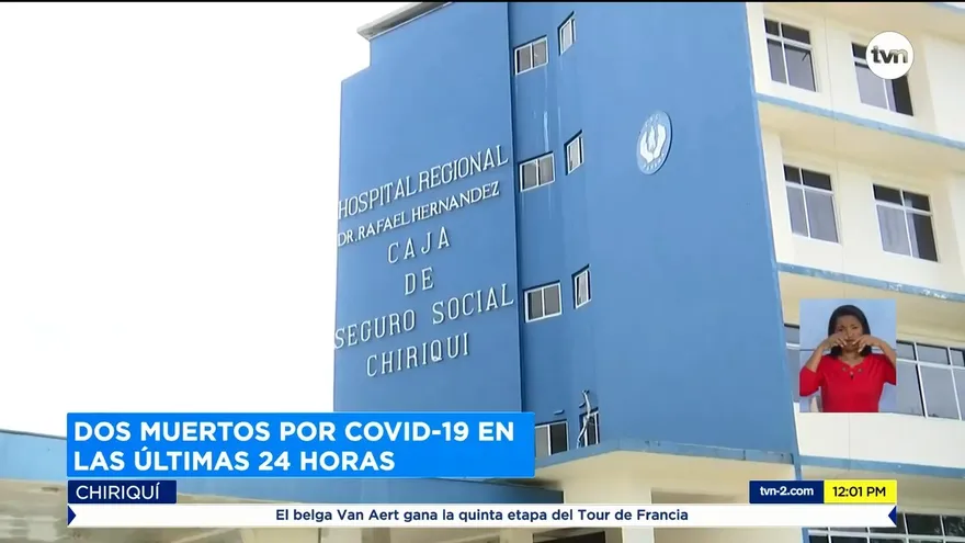 Nuevas víctimas por la COVID-19 se reportan en Chiriquí