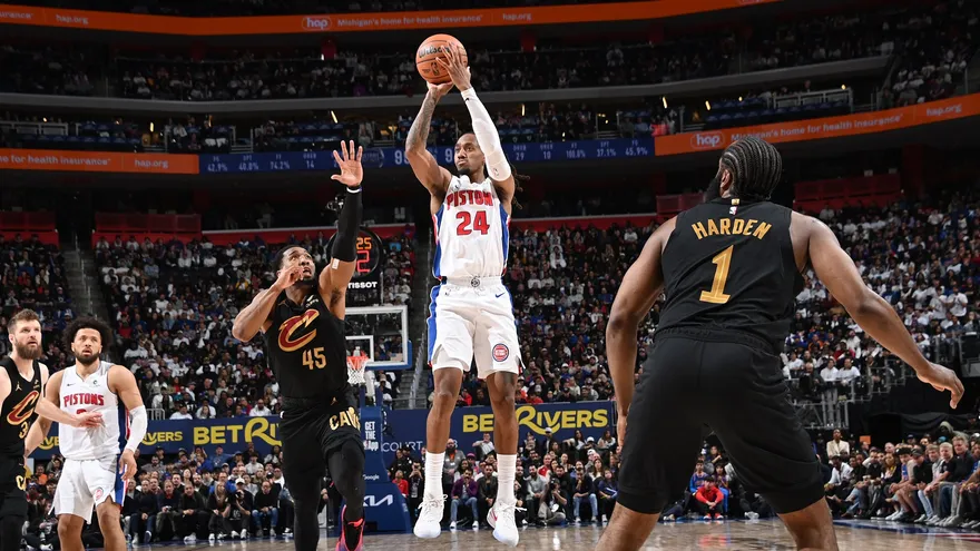 Detroit Pistons rompen mala racha en playoffs ante Cleveland