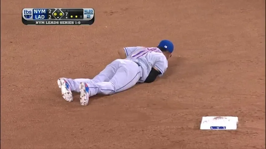 Terrible lesión de panameño Rubén Tejada