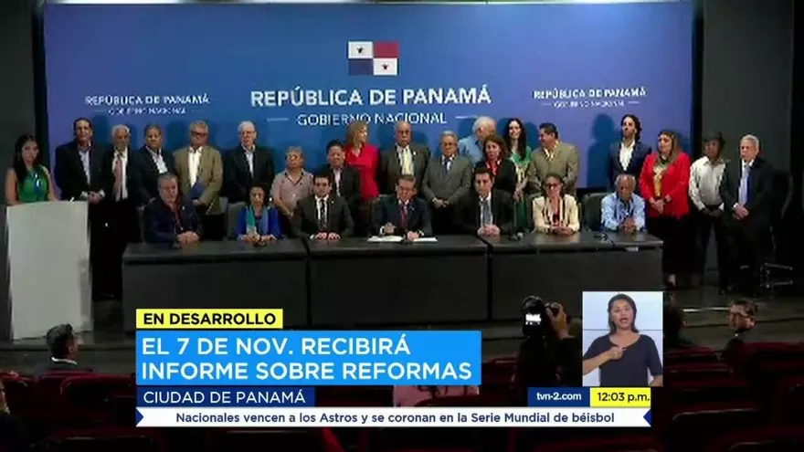 Informe sobre artículos que deben eliminarse de las reformas será entregado a Cortizo