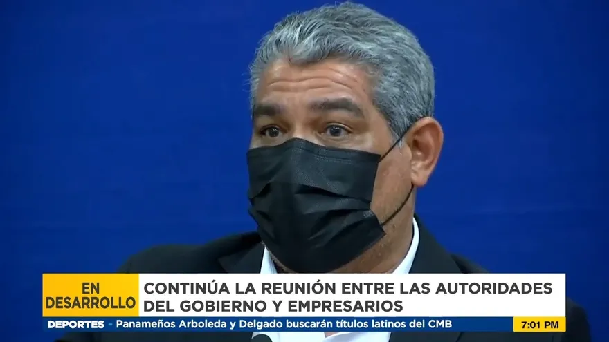 Termina reunión entre autoridades y empresarios sobre temas de la pandemia