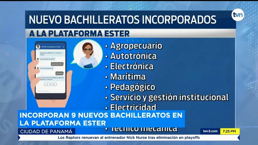 Incorporan nuevos bachilleratos en la plataforma Ester