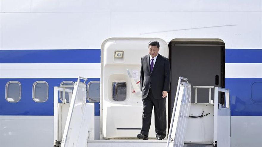 En la imagen, el presidente chino, Xi Jinping.