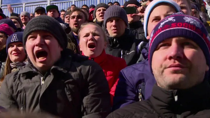 Estadio Central de Ekaterimburgo recibe fanáticos