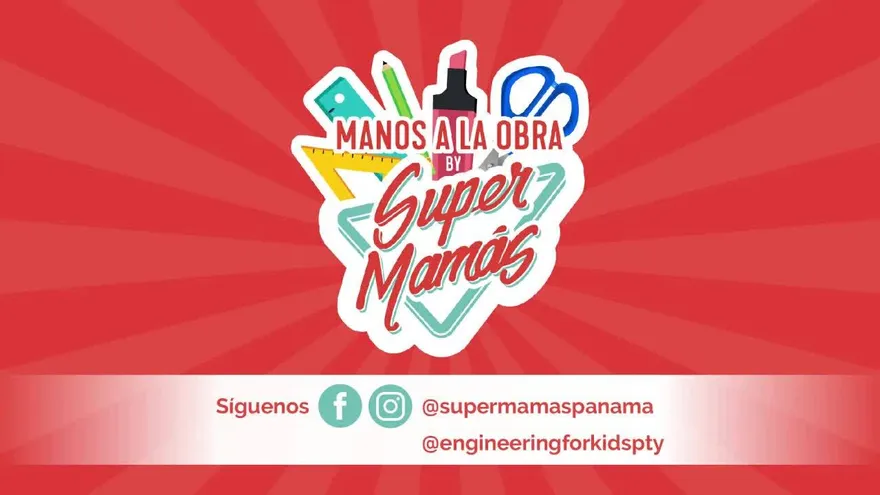 Súper mamás al rescate Manos a la obra - Lámpara de lava